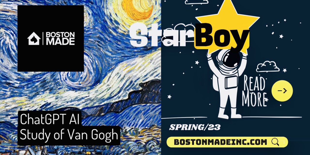 Star Boy: ChatGPT AI Study of Van Gogh