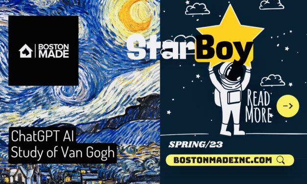 Star Boy: ChatGPT AI Study of Van Gogh