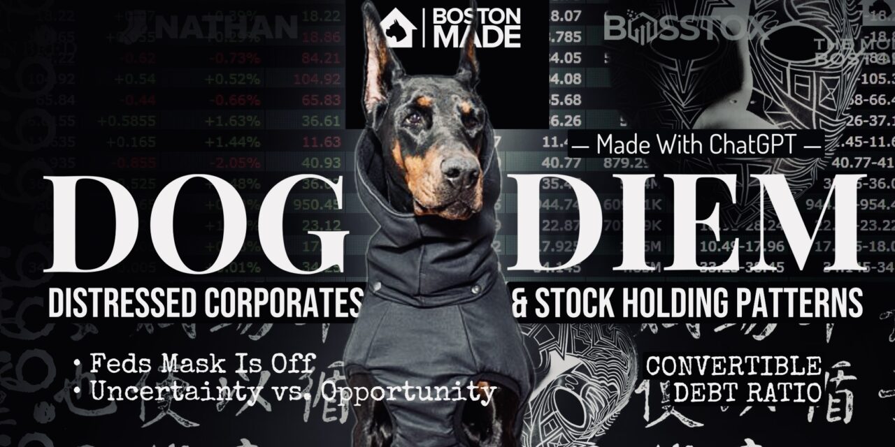 Dog DIEM: Distressed Corporates & Stock Holding Patterns