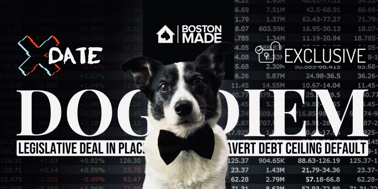 Dog DIEM: Legislative Deal In Place To Avert Debt Ceiling Default